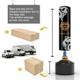 thumbnail image 5 of Punching Bag with Stand Adult Freestanding Heavy Boxing Bag with Suction Cup Base for Adult Youth, Men Stand Kickboxing Bag for Home Office Gym, 5 of 7