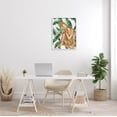 thumbnail image 2 of Stupell Industries Tropical Leaves Pattern Buddha Graphic Art White Framed Art Print Wall Art, Design by Lil' Rue, 2 of 8