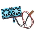thumbnail image 2 of Universal Cooling Fan Motor Heat Sink, Durable Motor Radiator,  Material For 36mm Motor Motor Red,Blue, 2 of 8
