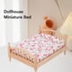 thumbnail image 4 of Cama De Casa De Muñecas En Miniatura, Elegante Cama En Miniatura Realista 1/12 Decorativa Para Decoración Del Hogar, 4 of 7