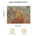 thumbnail image 3 of Orinice Rusted Metal Grunge Fine Art Aesthetic Poster & Print Wall Painting for Home Decor, Canvas Print for Living Room Bedroom Office 20x16in, 3 of 6