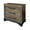Gray, variant on HomeRoots 37" Brown Solid Wood Three Drawer Chest