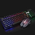 thumbnail image 2 of SAMA Wired USB Keyboard and Mouse Combo RGB Gaming 104 Comfortable Quiet Chocolate Keys, 2 of 8