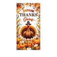 thumbnail image 2 of Thanksgiving Door Curtain Hanging Banner Polyester Fabric Front Door Decor Indoor Outdoor Party Decoration Prop Festive Welcome Sign, 2 of 6