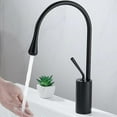 1pc Modern Bathroom Basin Faucet Deck Mounted Sink Tap Hot Cold Water