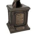 thumbnail image 5 of Aristote Statue Philosophie Bronze Finition, 5 of 5