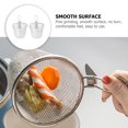 thumbnail image 2 of 2Pcs Mesh Pasta Baskets Noodles Pasta Baskets Stainless Steel Strainers Mesh Filter Baskets, 2 of 7