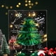 thumbnail image 1 of Tarjetas navideñas emergentes en 3D, con tarjetas de felicitación, para Navidad, verde, 1 of 2