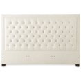 thumbnail image 4 of Steve Silver Isadora Tufted King Platform Bed in White, 4 of 4