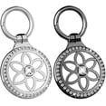 thumbnail image 1 of 2 Pack Airtag Keychain, Airtag Case With Key Ring, Metal Protective Airtag Holder Compatible With Apple Airtag n, 1 of 5
