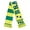 Color3, variant on Double Sided Print Soccer Scarf-Lightweight Scarves National Flag Shawl Wrap for Football Fan