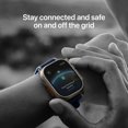 thumbnail image 4 of Apple Watch Ultra 3 GPS + Cellular 49mm Black Titanium Case with Charcoal Trail Loop - M/L, 4 of 9