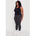 thumbnail image 3 of Womens Plus Size Stylish High Waisted Leggings, 3 of 5