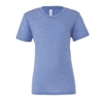 thumbnail image 1 of Bella + Lienzo. Triblend Azul. XS. 3413. 00884913299870 Bella + Lienzo 3413, 1 of 1