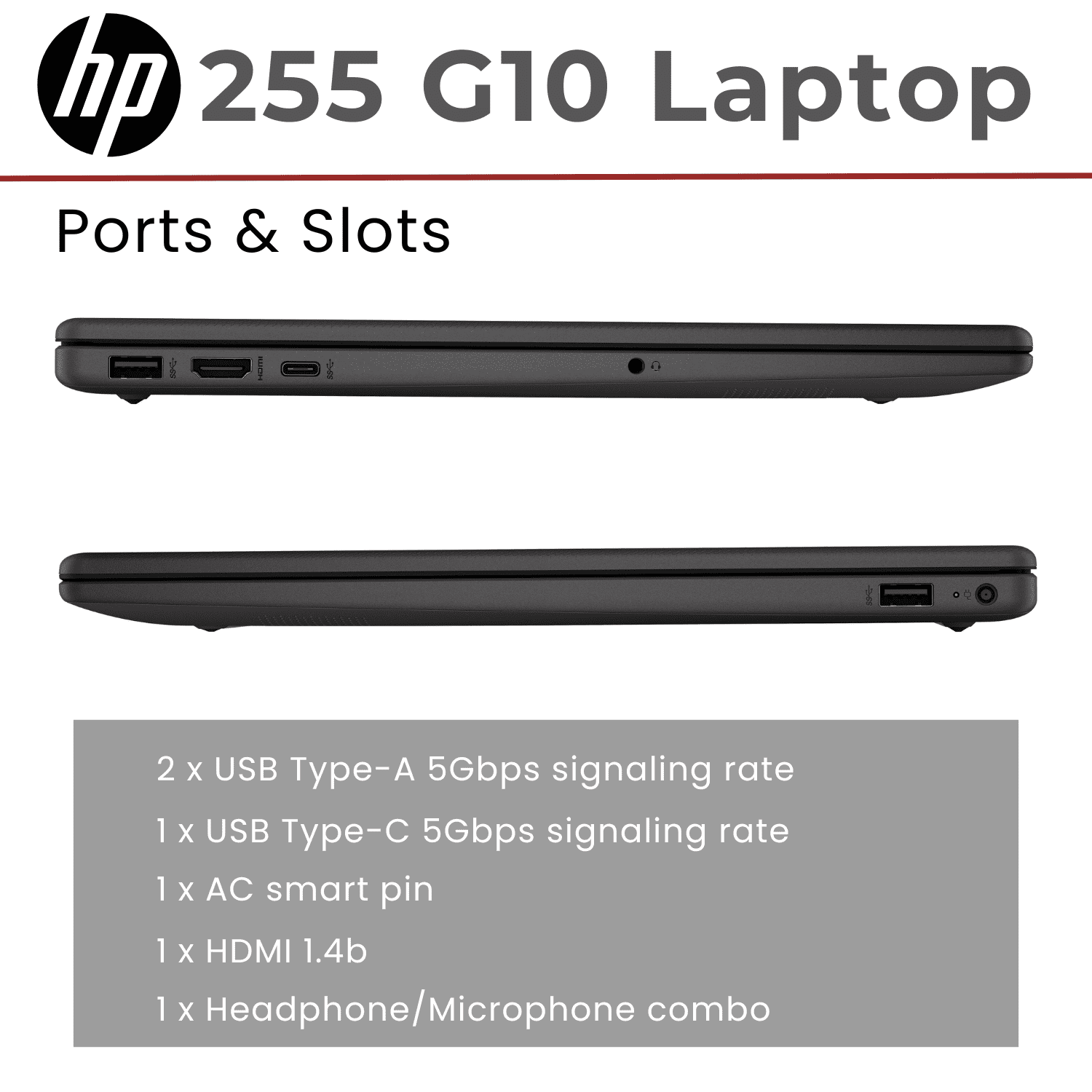 HP Newest 255 G10 Business Laptop, 15.6