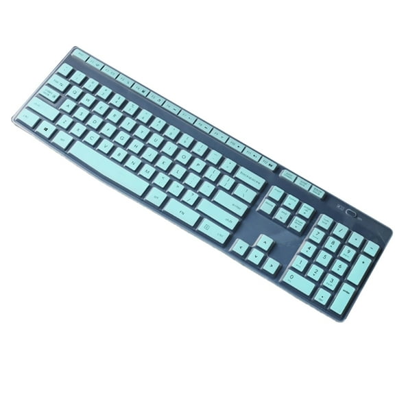 Dustproof Waterproof Transparent Silicone Keyboard Cover Skin Protectors For Logitech MK345 K345 Wireless Keyboard Accessories