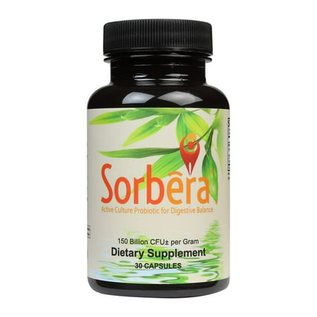 Sorbera Active Culture Probiotic for Digestive Balance (30 Capsules)