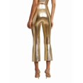thumbnail image 2 of Commando Faux Leather Crop Flare - SLG33 (Gold Leaf, XL), 2 of 2