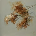 thumbnail image 2 of Doyle, Anne Farrall 26x26 Gold Ornate Wood Framed with Double Matting Museum Art Print Titled - Rusty Spring Blossoms II, 2 of 4