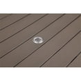 thumbnail image 5 of Pemberly Row Contemporary 71" Aluminum Patio Dining Table in Gray, 5 of 5