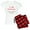 With Red Plaid Pant, variant on CafePress - Math Teacher Women's Light Pajamas - Women's Short Sleeve Print T-Shirt and Pants Light Cotton Pajama Set