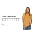 thumbnail image 4 of Vintage Crewneck Tee Unisex T-Shirts for Men for Women - XS S M L XL 2XL 3XL Value Mens Womens Shirts Blank Short Sleeve Vintage Shirts for Him Her, 4 of 4