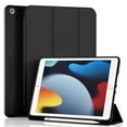 thumbnail image 1 of Funda Premium para iPad 10.2" con Soporte para Apple Pencil y TPU Antichoque Función Auto Sueño Negro, 1 of 5