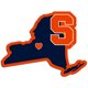 Syracuse Orange Autocollant Maison État de Style de Fierté – image 1 sur 1