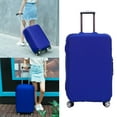 thumbnail image 3 of Elastic Travel Luggage Cover Suitcase Trolley Protective Bag Protector for 26 28 Inches (Blue), 3 of 8