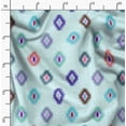 thumbnail image 3 of Soimoi Blue Fabric - By the Yard - 54 Inch Wide - Geometric Ikat Fabric - Modern and Chic Patterns for Stylish Fashion and Home Decor Printed Fabric, 3 of 6