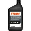 FRAM Transmission Fluid Full Synthetic Dexron VI Automatic Transmission Fluid - Exceptional Low Temperature Fluidity , 1 quart bottle , sold by bottle
