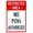 Warning Sign 4, variant on Restrooms Metal Tin Sign - 8"x12", Industrial/Commercial Decor for Offices, Restaurants, Public Spaces, Facility Zones