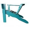 thumbnail image 6 of (2 pack) Mainstays Wood Outdoor Adirondack Chair, Turquoise Blue, 6 of 9