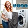 thumbnail image 6 of 14-Inch DropTwin XL Size 39" x 80" Grey Solid Bed Skirt Split Corner Pleated Style Easy Fit Easy Care 100% Egyptian Cotton 500 Thread Count, 6 of 6