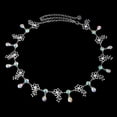 thumbnail image 1 of Correa de Cintura para Vestido de Mujer Novia Flores 1 Colcomx cinturón de cadena de la cintura del rhinestone, 1 of 8