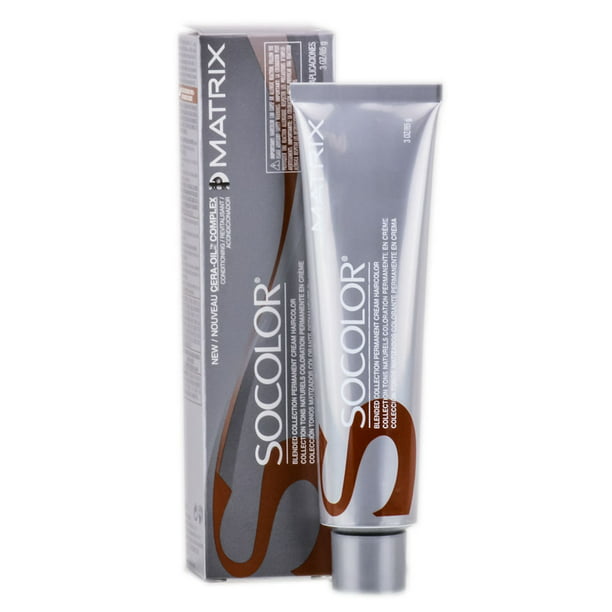 Matrix SoColor Permanent Cream Haircolor (Color : 6 W - Light Brown Warm) -  