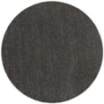 thumbnail image 3 of Safavieh Athens Talia Solid Shag Area Rug, Dark Gray, 6'7" x 6'7" Round, 3 of 13