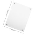 thumbnail image 2 of TABLZONE photo booth frame Photo Frame Transparent Acrylic Photo Display Minimalist Home Use 1Set, 2 of 8