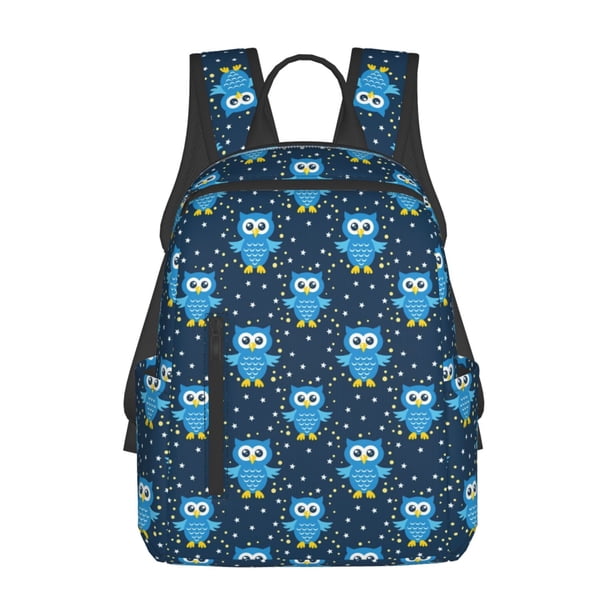 Easygdp Blue Owl para Easygdp Yak - Mochila Casual Ligera y Resistente para Viaje y Senderismo para Hombres y Mujeres