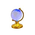 thumbnail image 3 of Hbdhejl Mini Globe Girl Heart Tabletop Ornament Transparent Desk Decoration, 3 of 6