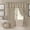 Natural, variant on Elrene Home Fashions Mia Beaded Scallop Valance, Gray, 52" x 19"