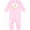 AD-Pink, variant on White Donut with Sprinkles Baby Romper Coveralls
