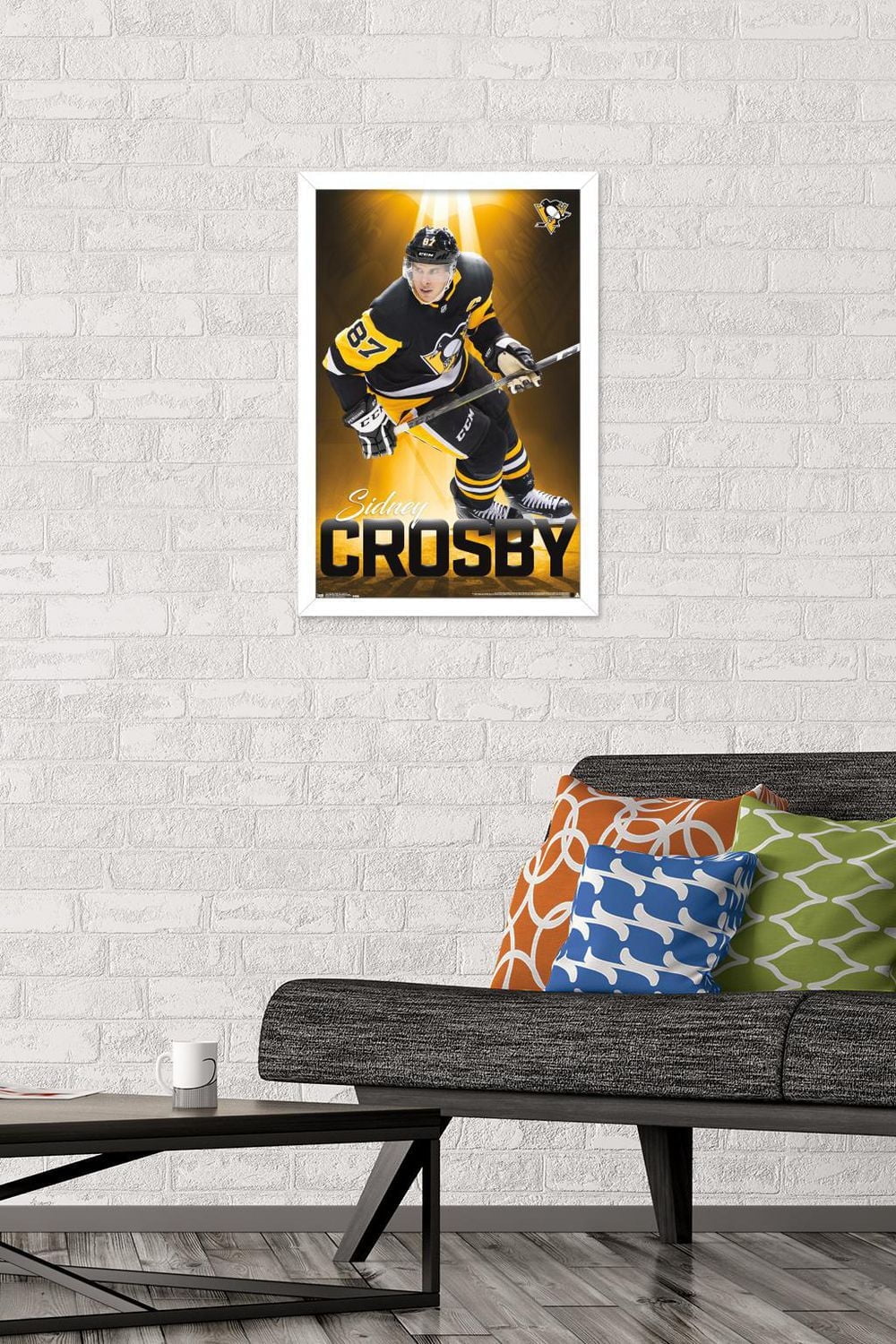 NHL Pittsburgh Penguins - Sidney Crosby 18 Wall Poster, 14.725" x 22.375"