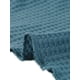 thumbnail image 5 of Conjuntos de pijama para mujeres INSPIRE CHIC, camisetas de punto con pantalones cortos, 2 piezas, ropa de dormir, gris azul, 5 of 6