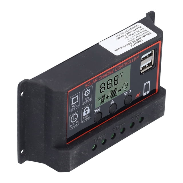 Controlador de carga fotovoltaica, controlador de carga solar, controlador de carga inteligente ajustable, controlador de carga ajustable, rendimiento finamente ajustado