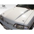 thumbnail image 2 of 1987-1993 Ford Mustang Duraflex 2" Cowl Hood - 1 Piece, 2 of 8