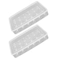 thumbnail image 4 of 2 bandejas para huevos de refrigerador, 24 rejillas, contenedor de almacenamiento para huevos, plato para huevos, 4 of 7