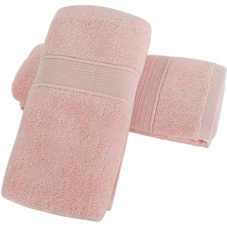Hand Towels 2-Pack 100% Cotton Ring Spun Highly Absorbent Soft Luxury Hotel & Spa Quality Hand Towel for Bathroom 13 x 29 Inches,