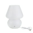 thumbnail image 3 of Mainstays 8" Color-Changing Mushroom Accent LED Lamp, White Stripe, 3 of 12