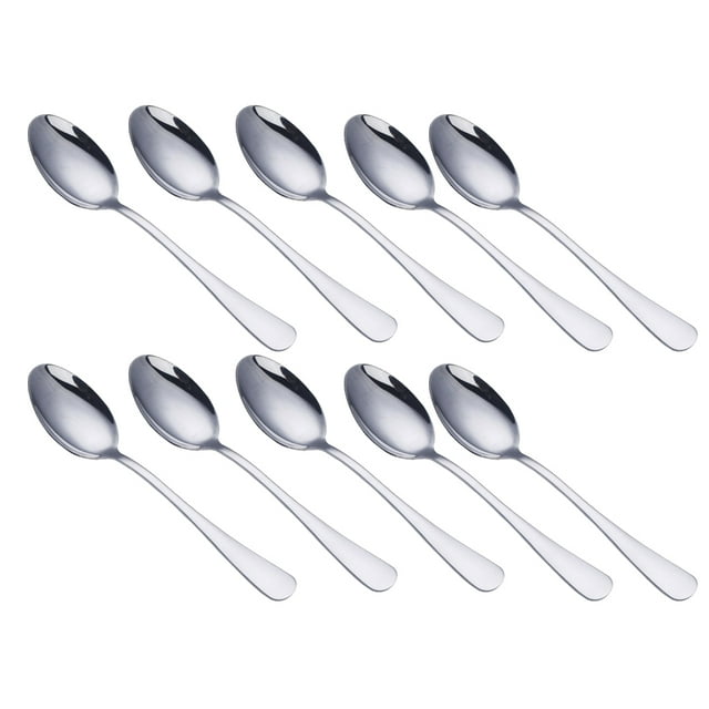 Cucharas de Acero Inoxidable Naiovety 10 Piezas Tipo 1